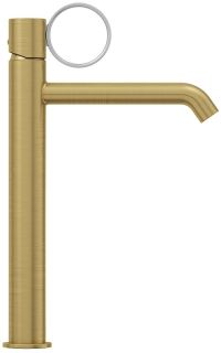 Смеситель для раковины Jacob Delafon Vivienne Signature E38683-LB1-2MB латунь матовая/хром